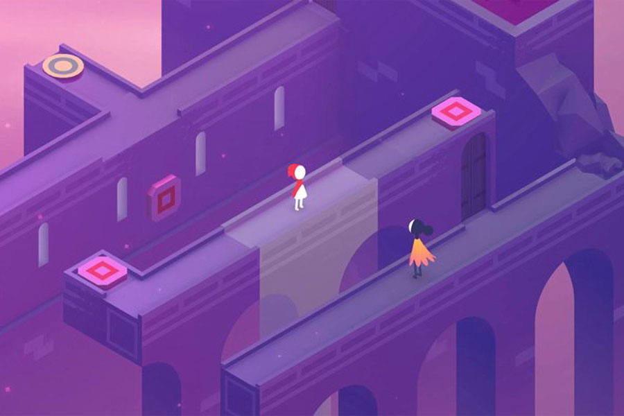 an In game Picture of Monument Valley 2, one of top offline games for android 2024