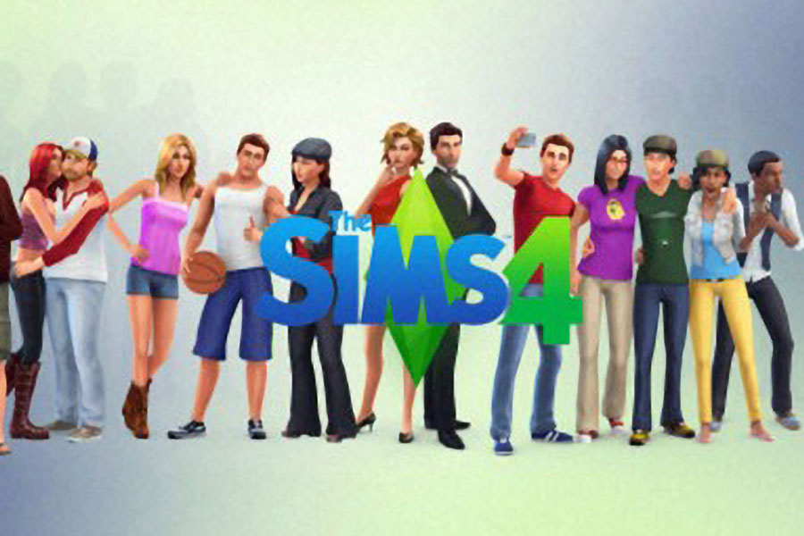 picture of different Sims from Sims 4 a most played game in 2024.