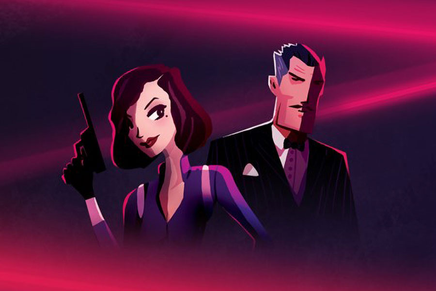 One of the official arts of Agent A: A Puzzle in Disguise, one of the most popular offline ios games.