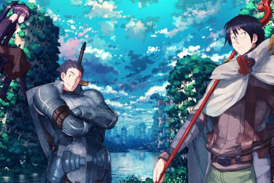 Picture of The main characters of Log Horizon, one of the best anime for gamers.