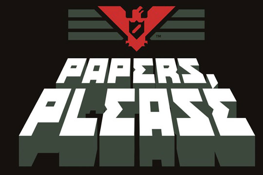 One of the official pictures of Papers, Please, one of top offline games for android 2024.