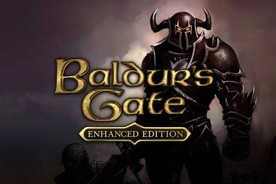 One of the official pictures of Baldur's Gate: Enhanced Edition, one of the most popular offline ios games.