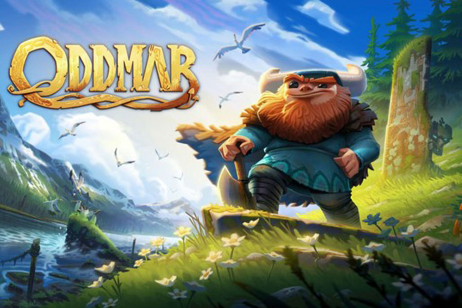 One of the official pictures of Oddmar with it’s main characters standing, one of top offline games for android 2024.