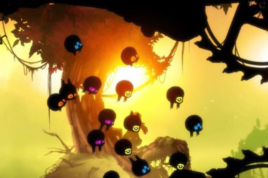 an In game Picture of BADLAND, one of top offline games for android 2024v