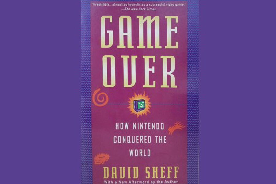 The Official Book Cover of "Game Over: How Nintendo Conquered The World" by David Sheff, a book about video game world.