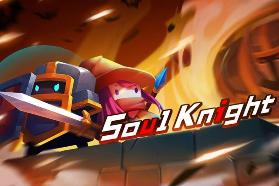 One of the official pictures of Soul Knight, one of top offline games for android 2024.