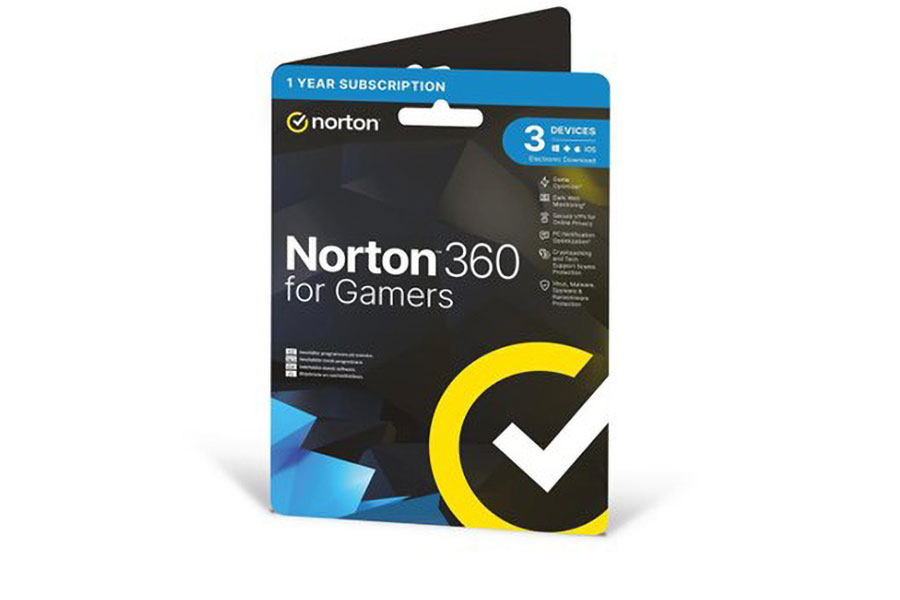 Picture of Norton 360 for Gamers, one of the best antivirus for gamers