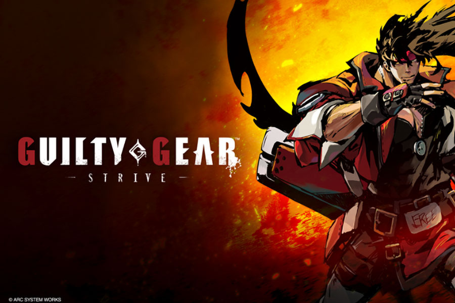 The Official Picture of Guilty Gear Strive with Sol Badguy, best fighting game single player.