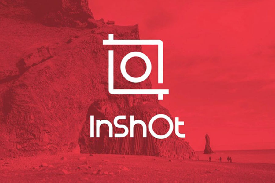 The Official Logo of InShot, best gaming editing app for iPhone.