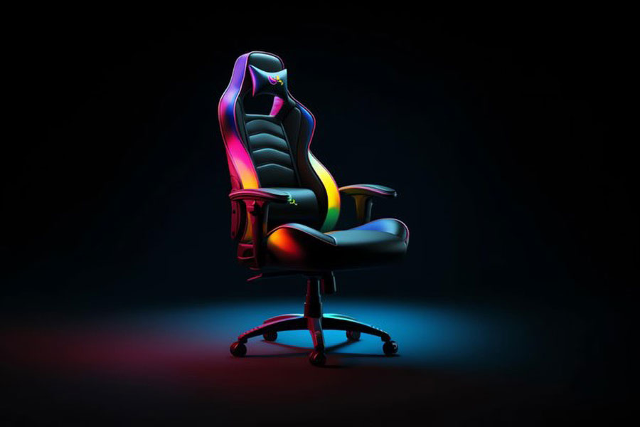 Picture of a Gaming Chair, One of The best gifts for gamers.