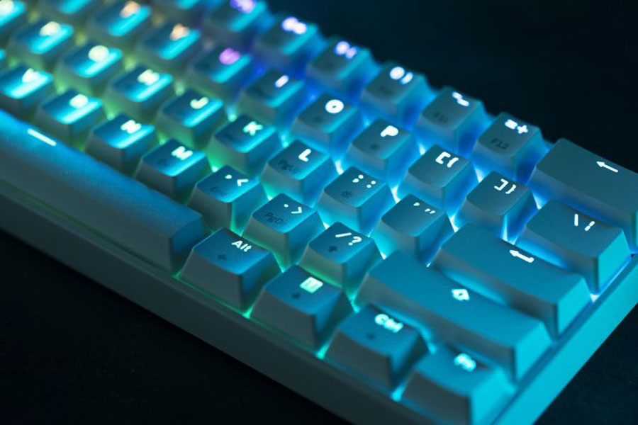 Picture of a Mechanical Keyboard, One of The best gifts for gamers.