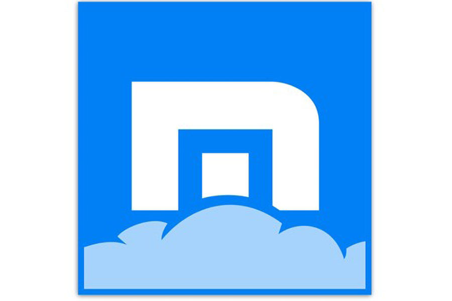 The Official Logo of Maxthon, the best internet browser for gamers.