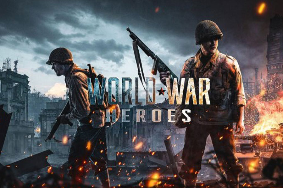 The Official Picture of World War Heroes, One of best multiplayer war games for android.