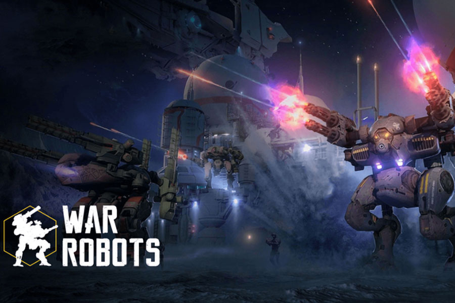 The Official Picture of War Robots with its many mechs, One of best multiplayer war games for ios.