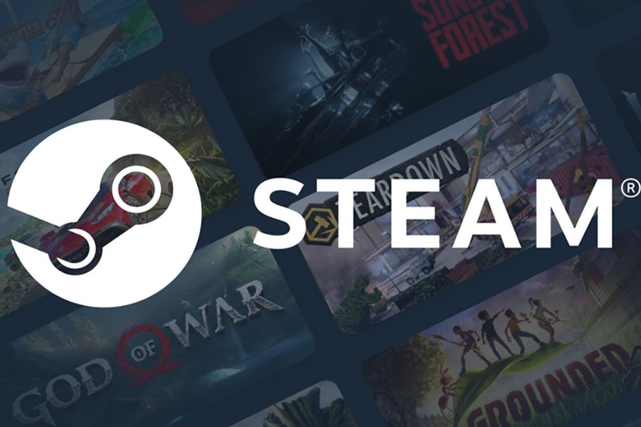 The Official Logo of Steam Community, best social media for gamers.