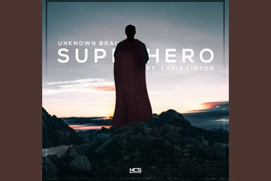 The Official Music Art of "Superhero" by Unknown Brain (ft. Chris Linton), One of best songs for gaming videos.