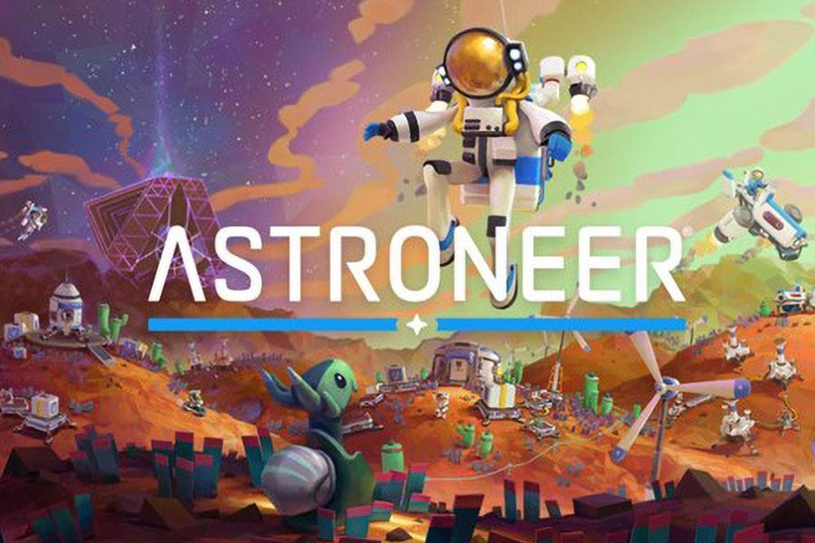 The Official Picture of Astroneer, One of The best single player survival games.