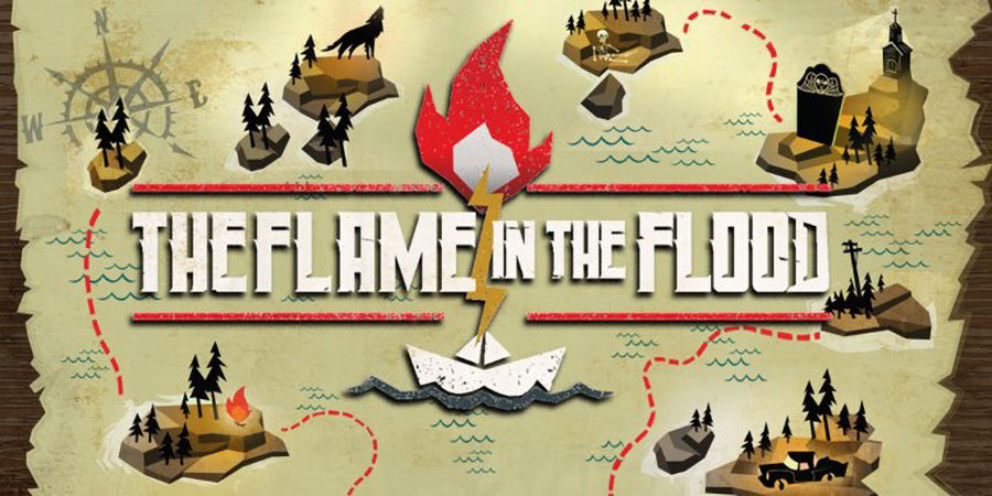 The Official Picture of The Flame in the Flood, One of The best single player survival games.