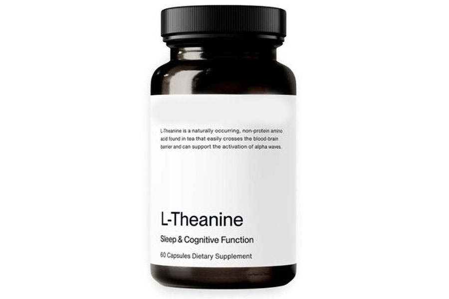 Picture of L-Theanine Pill Vial.