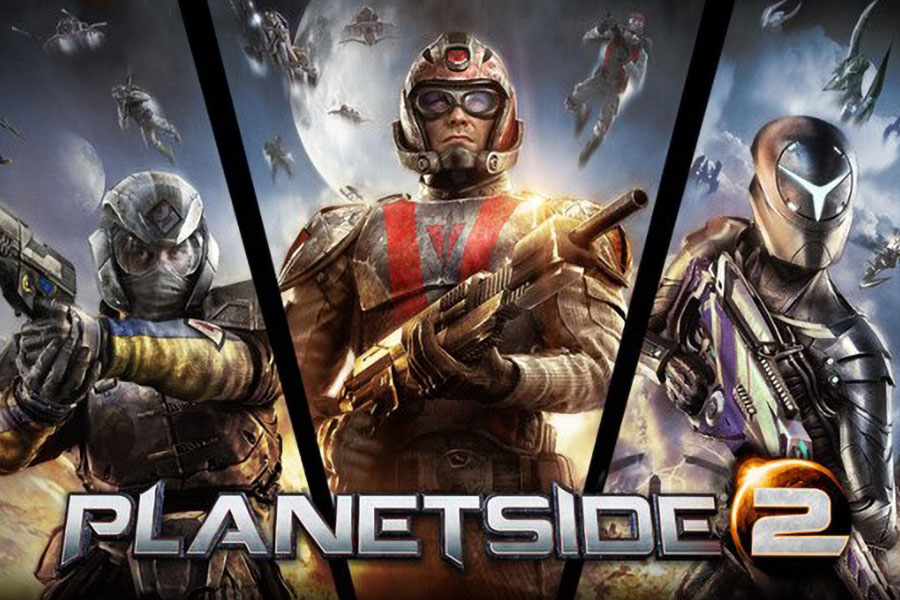 The Official Picture of Planetside 2 and its different classes, One of best war multiplayer games for ps4.