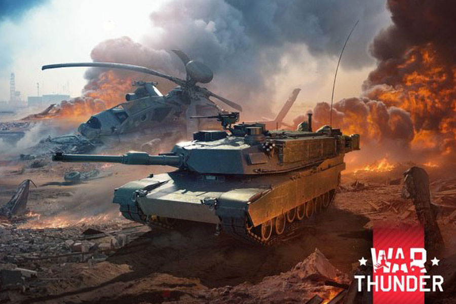 The Official Picture of War Thunder, One of best war multiplayer games for ps4.