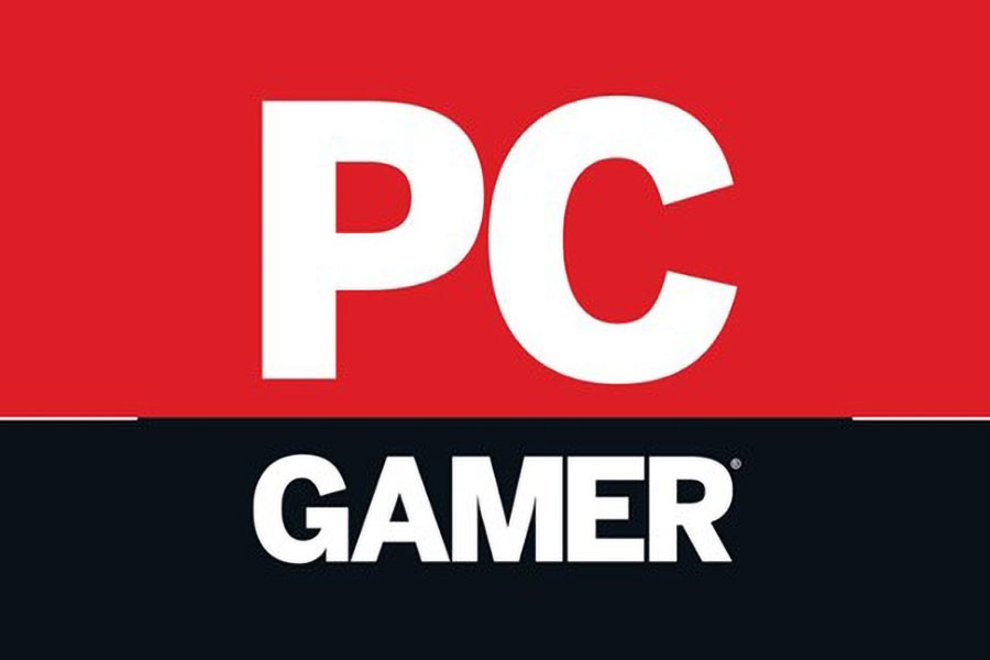 The Official Logo of PC Gamer, One of the best websites for gamers.