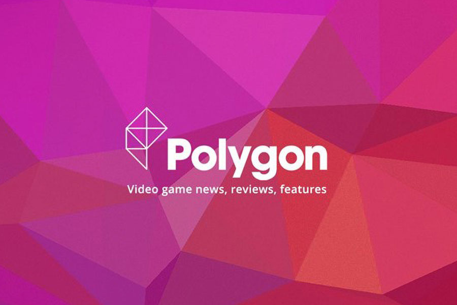 The Official Logo of Polygon, One of the best websites for gamers.