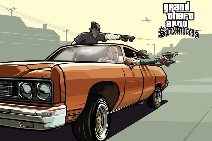 Picture of GTA San Andreas, Subject of facts about video games.