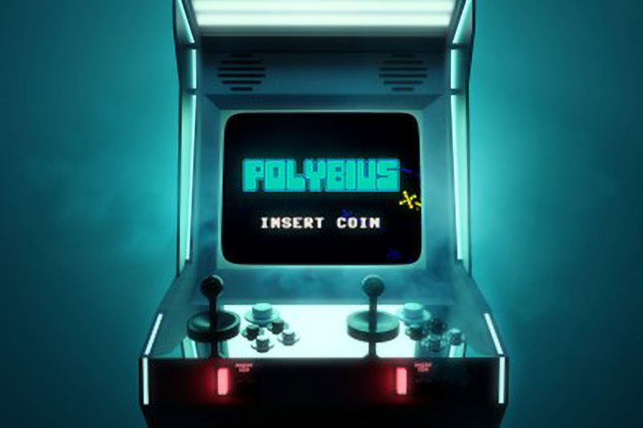 Picture of Polybius Arcade Machine, Subject of facts about video games.