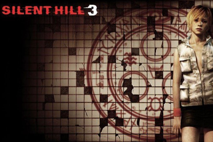 The Official Picture of Silent Hill 3 with its main character, One of horror games with Happy endings.