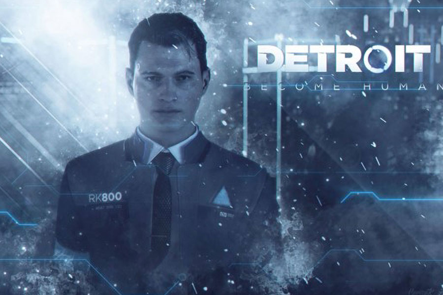 The Official Picture of Detroit: Become Human Featuring one of its many characters, One of horror games with multiple endings.