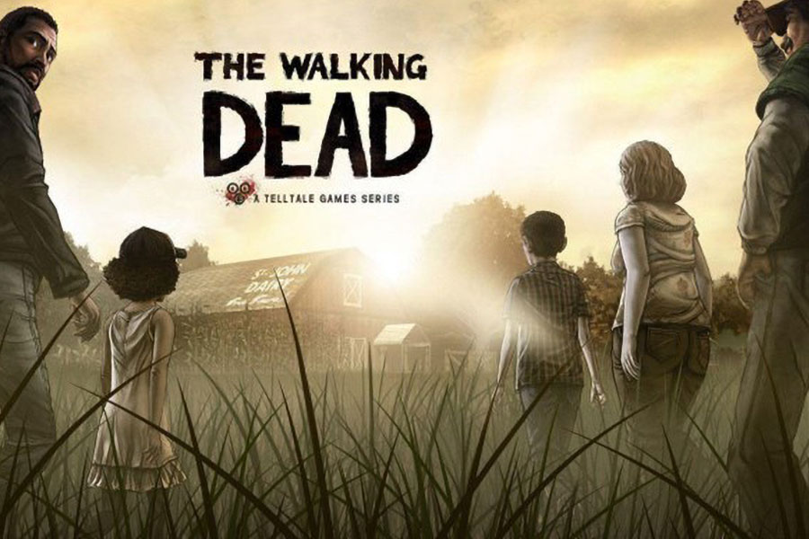 The Official Picture of The Walking Dead: Season One, One of horror games with multiple endings.