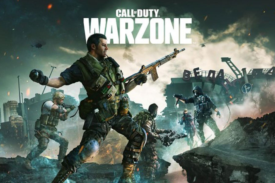 The Official Picture of Call of Duty: Warzone, One of most played games.