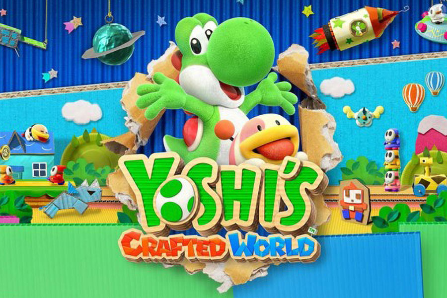 The Official Picture of Yoshi’s Crafted World, One of Nintendo Switch Games for kids.