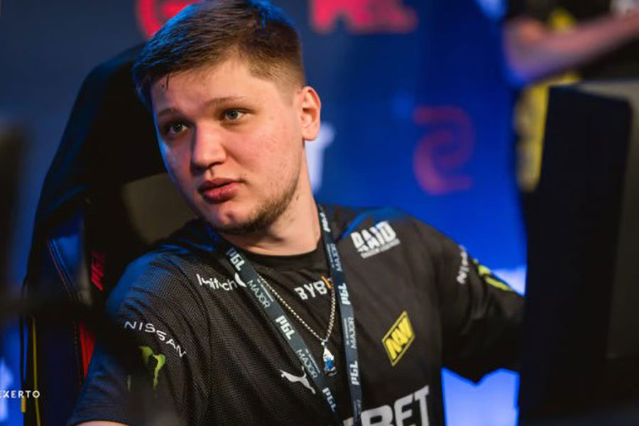 icture of S1mple, One of top gamers in the world.