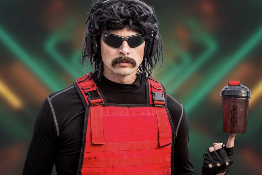 Picture of Dr DisRespect, One of top gamers in the world.