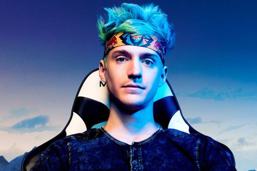 Picture of Ninja, One of top gamers in the world.