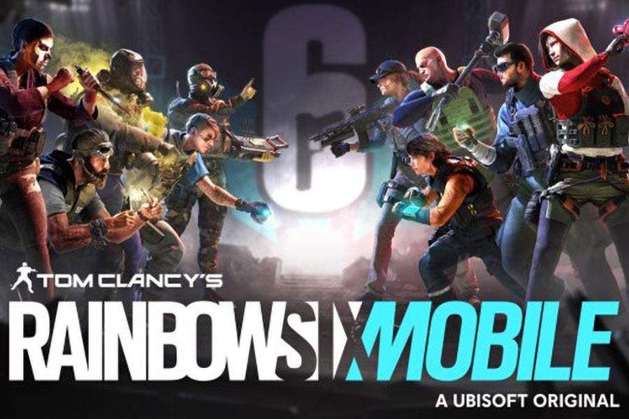 The Official Picture of Tom Clancy's Rainbow Six Mobile with its many operators, One of upcoming mobile games 2024 for android.