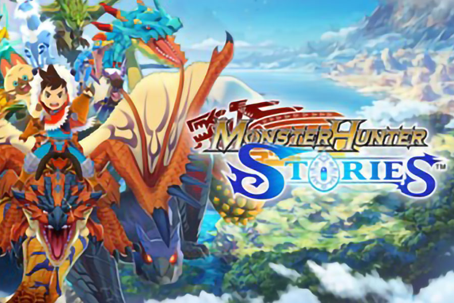 The Official Picture of Monster Hunter Stories with its main characters, One of upcoming ps4 games 2024.