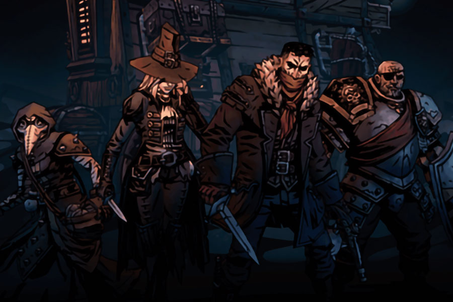 The Official Picture of Darkest Dungeon 2 with its characters, One of upcoming ps4 games 2024.