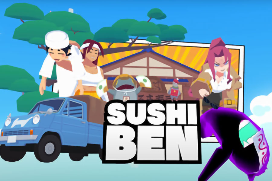 The Official Picture of Sushi Ben, One of upcoming psvr2 games 2024.