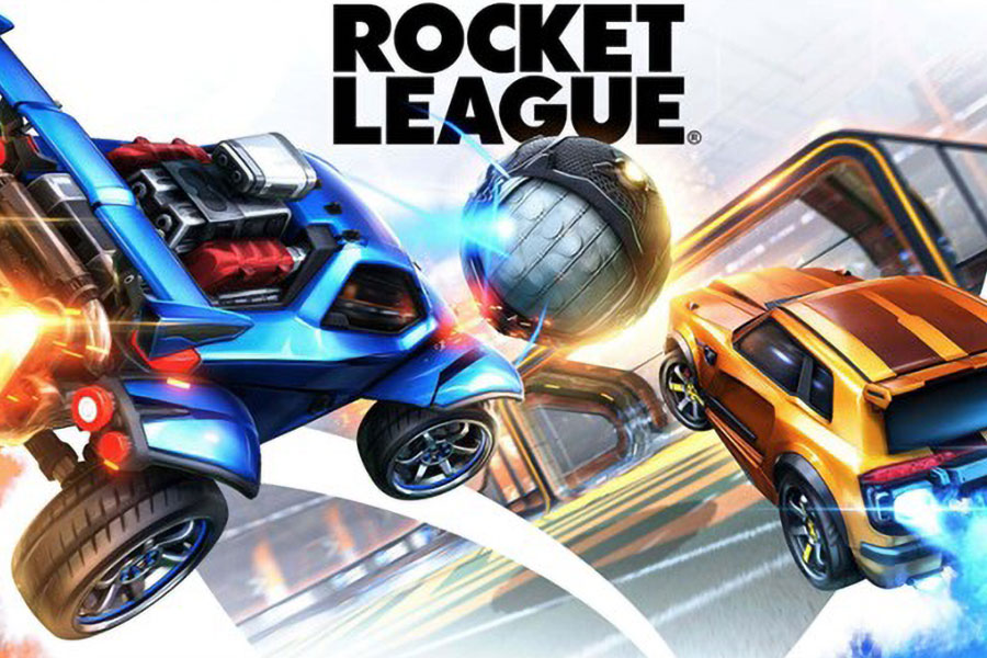 The Official Picture of Rocket League, one of the games professional gamers play.