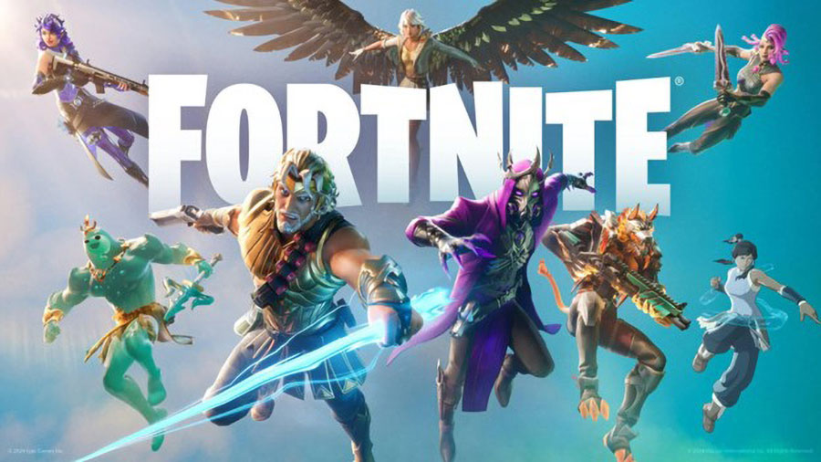 The Official Picture of Fortnite, one of the games professional gamers play.