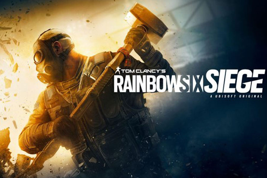 The Official Picture of Rainbow Six Siege, one of the games professional gamers play.