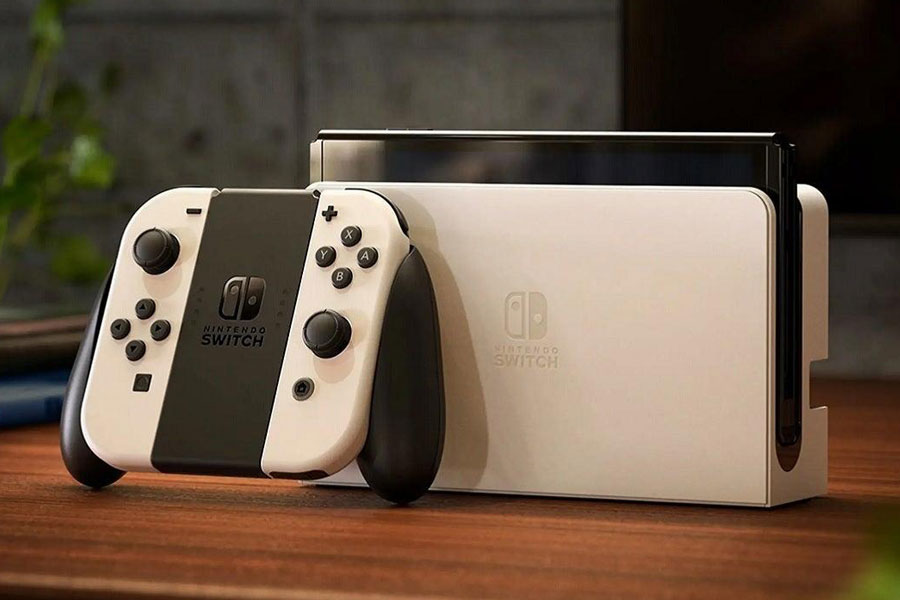 A Picture of Nintendo Switch OLED, Best gaming console.