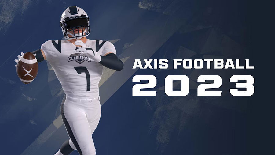 The Official Picture of Axis Football 2020, One of american football games for nintendo switch.