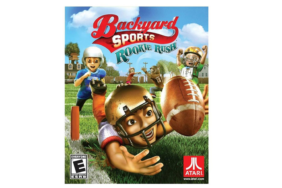 The Official Picture of Backyard Football, One of american football games for nintendo switch.