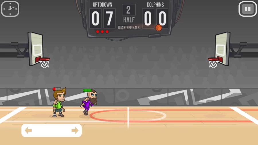 A photo of Basketball Battle, One of the best basketball games for Chromebook.