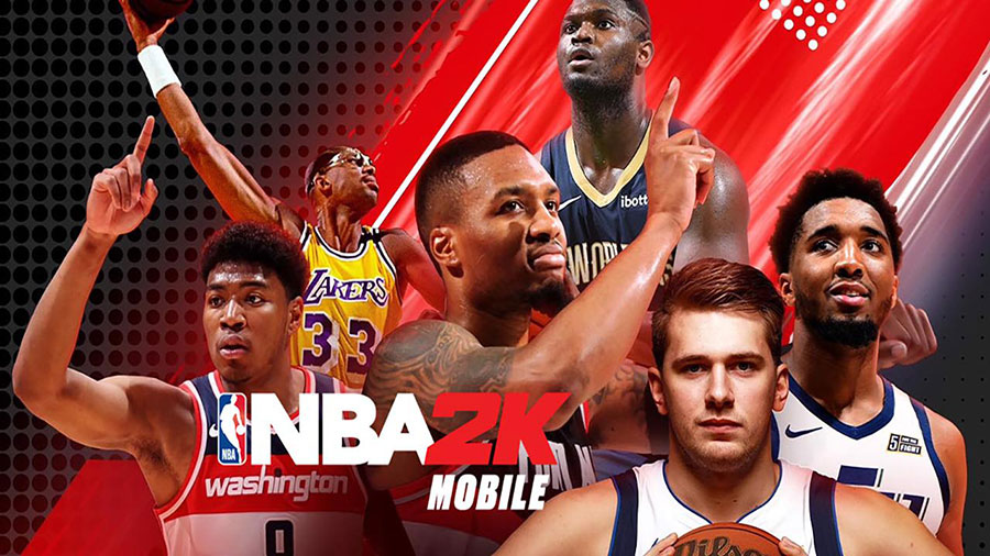 The Official Picture of NBA 2K Mobile Basketball, One of basketball games for ios.