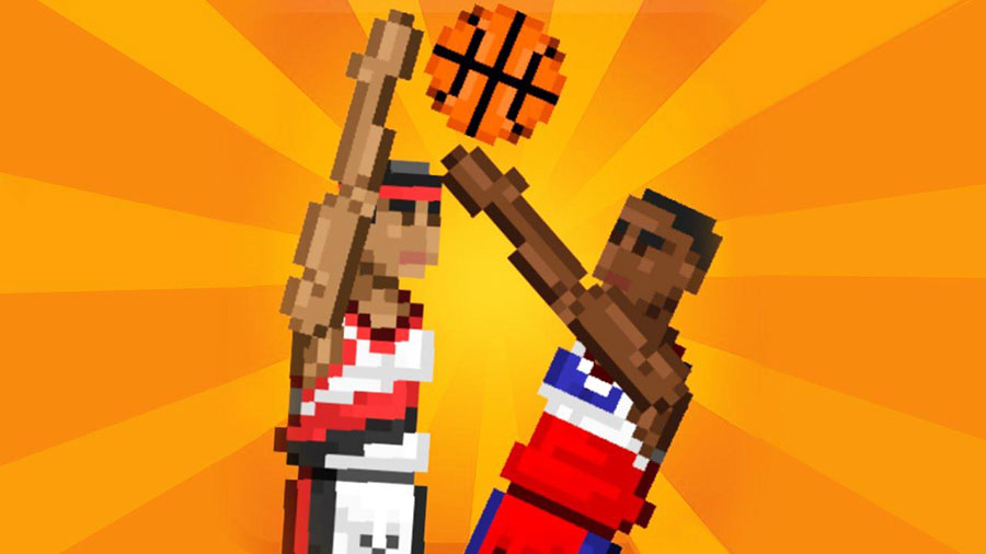 The Official Picture of Bouncy Basketball, One of basketball games for ios.